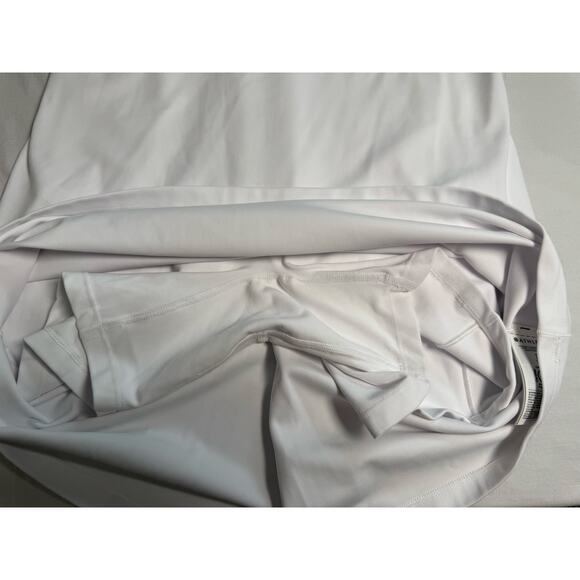Athleta Transcend Dress White Size SMALL P Built in bra shorts - Picture 6 of 10